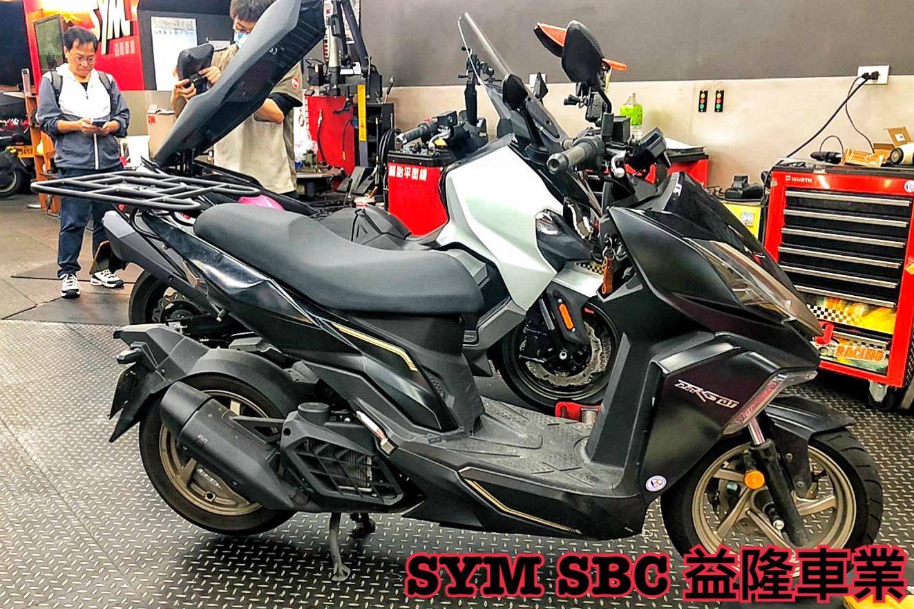 SYM DRG 158 安裝 後架 快拆 益隆車業網路購物平台 商品介紹